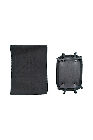 Springsun Araç Arka Koltuk Silikon Tutucu: Tablet Ve Telefon İçin Sabitleyici, Seyahat Eğlencesi İçin El Serbestleştirici Siyah