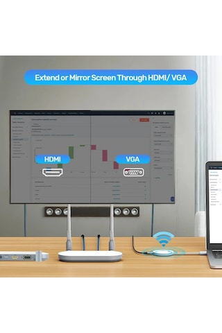 Unıtek Kablosuz Hdmı Verici & Alıcı Kıiti V1183a01