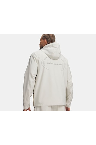 Under Armour Unstoppable+ Woven Jacket Erkek Günlük Ceket 6014718-110 Beyaz Beyaz