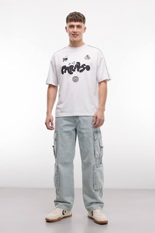 Banny Jeans Erkek Kargo Cepli Jean Pantolon Buz Mavisi