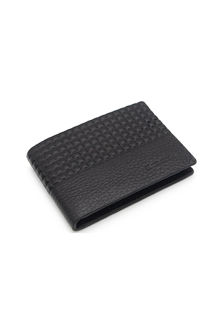 Pierre Cardin Siyah Hakiki Deri Erkek Cüzdan 07568 Siyah