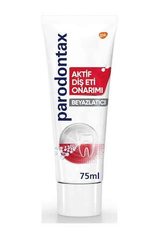Parodontax Aktif Diş Eti Onarımı Beyazlatıcı Diş Macunu 75 Ml Beyazlatma