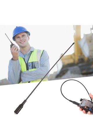 144-430 Mhz Anten Na-771 Uv5R 888 Telsiz Anteni 38.5 CM