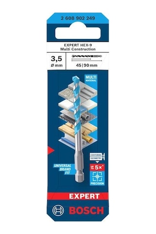 Bosch Expert Hex-9 3,5 X 90 Mm Çok Amaçlı Matkap Ucu 2608902249