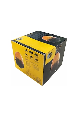 Hella 9v-32v Çakar Tepe Lamba Ledli Turuncu Boru Tip 141 204 Mm