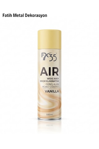 Air Vanilla - Vanilya Kokulu Geniş Alan Koku Giderici Sprey Ev Ofis Ortam Kokusu