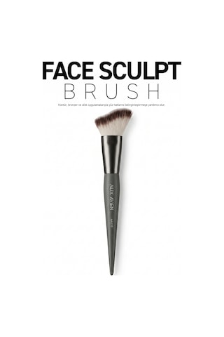 Yüz Hattı Şekillendirici Fırça - Kontür, Bronzer Ve Allık Uygulama Fırçası - Face Sculpt Brush