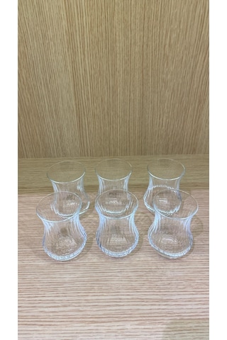 Bohemia Kristal Sandro Moreno Kristal Optikli 6 Lı Çay Bardağı Şeffaf