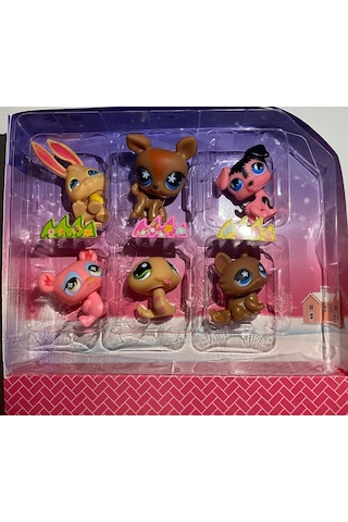 Pet Shop Neşeli Minişler 6'lı Miniş Ailesi Oyuncak