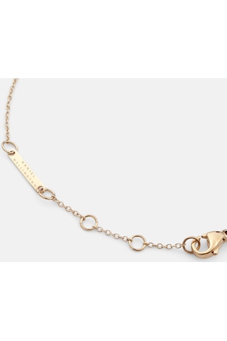 Crystal Zodiac Chain Bracelet Gold Altın