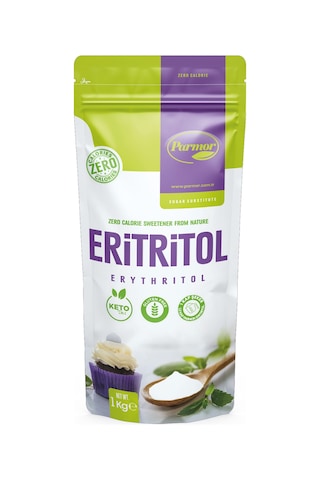 Parmor 1 Kg Eritritol 1 paket. Keto / Ketojenik / Vegan diyet