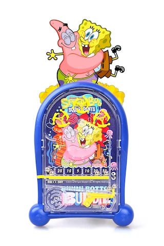 Pinball Sunger Bob Eğitici Oyuncak Retro Eğitici Oyuncak Mavi