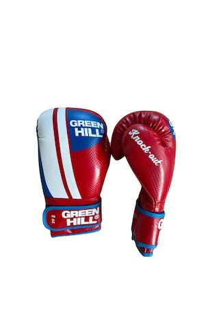Green Hill Knockout Boks Eldiveni - Kırmızı
