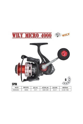 Wily Micro 4000 Dm Spin Metal Olta Makinesi