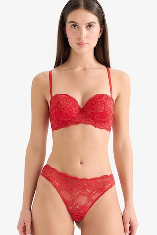 Defacto Dantel Detaylı Dantel Brazilian Külot Fall İn Love G1184ax25wnrd79 Kırmızı-rd79