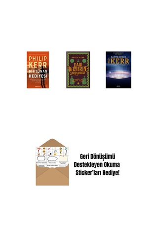 Bir Yunan Hediyesi + Dahi İkizlerin Serüvenleri - Katmandu'nun Kobra Kralı + Sahte Dokuz + Okuma Sticker'ları