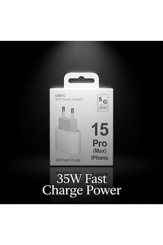 35w Type-c Şarj Adaptörü Apple Uyumlu iPhone Ve Android Süper Hızlı Power Adaptör