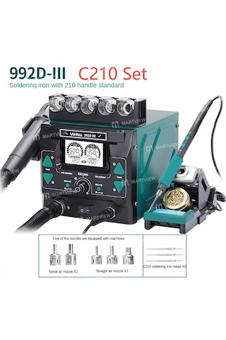 Yihua 992d-ııı 2 Si 1 Arada Hassas Lehimleme
