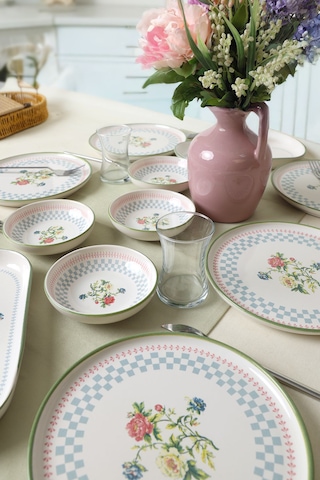 Rose Line Kahvaltı Takımı 12 Parça 6 Kişilik 22911-13