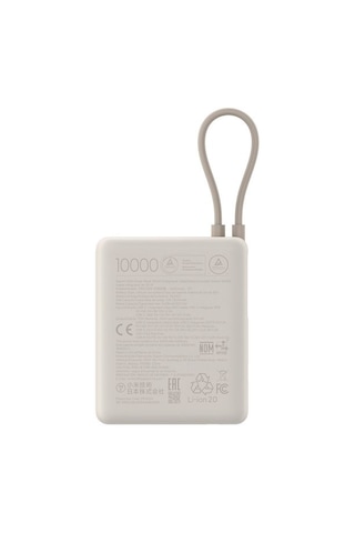 Xiaomi Mi 33w Power Bank 10000mah Integrated Cable Krem