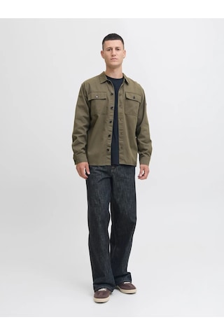 Jack&jones Jcogrid Classic Erkek Gömlek 12284219 Yeşil