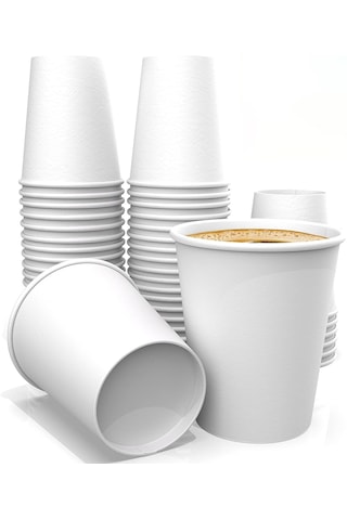 Maycup 7 Oz Kağıt Bardak Beyaz 500 Adet