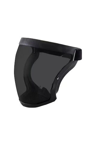 Symbee Kablo Isıgı Korumalı Welder Maskesi - 120 C Isı Dayanımı, Nemlendirici Yastık, Ağırlık:193g, Siyah Kare-siyah Cam