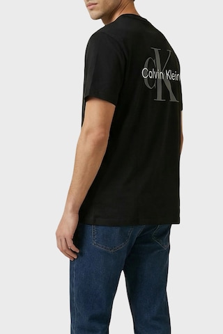 Calvin Klein Erkek T Shirt Lv14rf852g Ub1 Siyah Siyah
