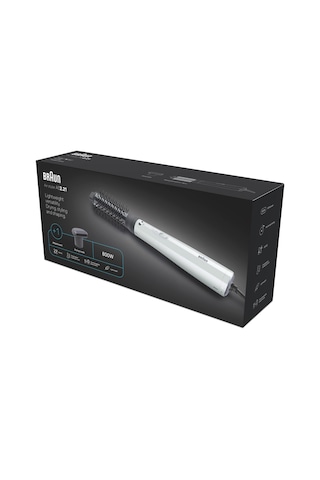 Braun Bras221e Air Styler As2.21 Iontec Saç Kurutma Makinesi Ve Şekillendirici, 2 Başlıklı Gri
