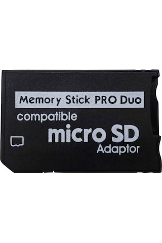 Sony Psp Memory Stick Pro Duo Adaptör Psp Hafıza Kartı Adaptör Mikro Sd Kart Çevirici
