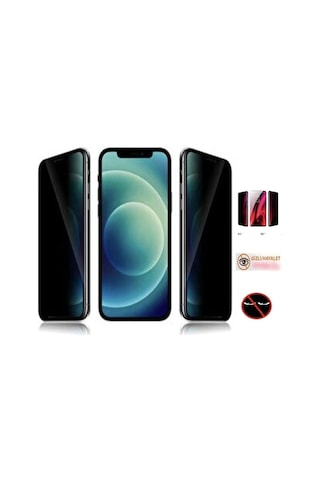 Samsung Uyumlu A10s Hayalet Ekran Privacy Gizlilik Tam Kaplayan Kırılmaz Koruyucu Cam
