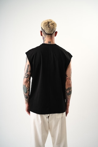 Respire Erkek Basic Tank Top Atlet Siyah