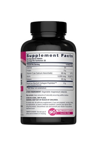 Grassfed Collagen Peptides 6000 Mg 180 Tablet