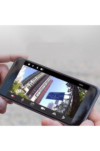 Folinda Küçük Boy Bluetooth Spor Kamera - Wıfı 1080p Hd Gece Görüşü Hareket Algılama Dışarıda Kullanım Video Kayıt Cihazı Siyah Sd Kart Yok