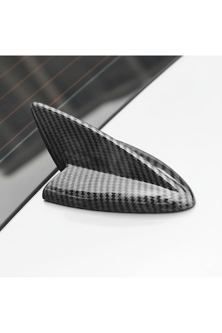 Karbon Fiber Desenli Oto Anten Süs Köpekbalığı Shark Araba Araç Dekoratif Süs Anteni Üniversal Ps-216