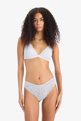 DeFacto Dantel Brazilian Külot-Fall in Love T3197AZ25SPBE343 Mavi