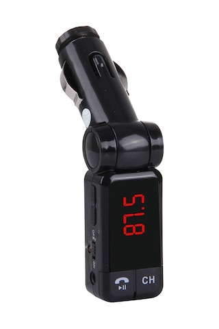 Çok Fonksiyonlu Bluetooth Araç Şarj Cihazı, Müzik Çalma Ve Ahizesiz Yanıt Desteği Telefon Ve Fm Verici Ve Akıllı Telefonlar Usb Şarj Fonksiyonu