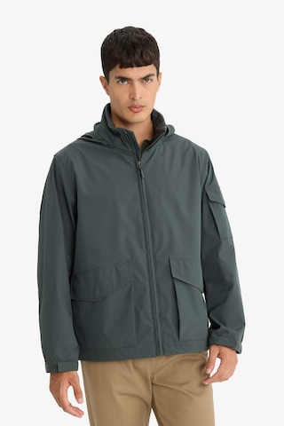 Defacto Regular Fit Dik Yaka Fermuarlı Su Geçirmez Mont E8893ax25augn1155 Yeşil