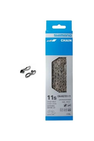Shimano Slx/105 Cn-m7100 12 Vites Quick-link Zincir 116 Bakla Siyah