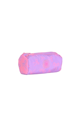 Kaukko Bow Kalem Çantası Lilac-pink K1881