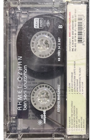 Plak Değildir Kaset Tir Kaset Ahmet Özhan Ben Seni Unutamam Kas