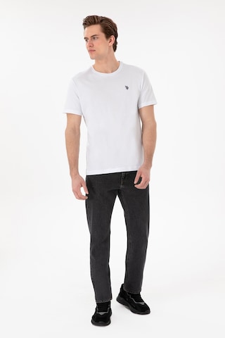 U.S. Polo Assn. Us. Polo Assn. Erkek Tişört 50298035-vr013 Beyaz