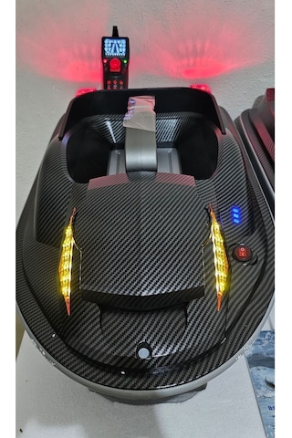 Sazan Yemleme (TEKNE VE BOTU)gps Model Tek Kumanda 650 Metre Oto Pilot Eve Dönüş Otomotik Büyük Boy Karbon