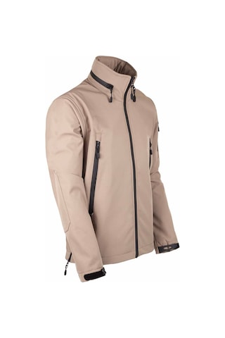 Vav Wear Tactical Outdoor Softshell Erkek Mont Shellht04 Bej