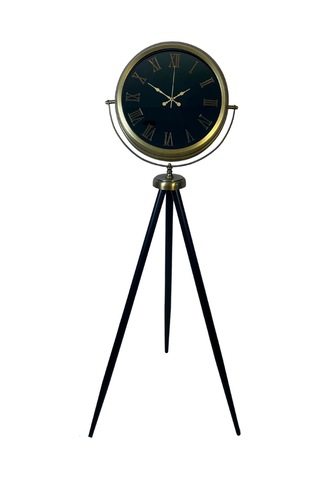 Eskitme Antique Aynalı Tripod 150 X 45 Cm Ayaklı Saat Diğer