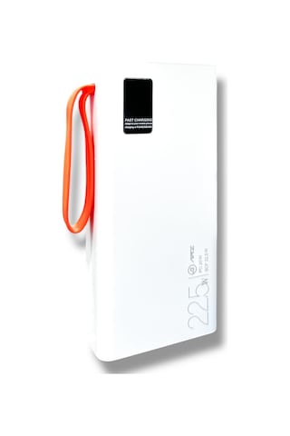 Arz-003 Powerbank Taşınabilir Hızlı Şarj Cihazı Beyaz 20000 Mah Diğer