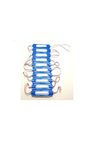 Ledwell Cob Ledli Mercekli Modül Led Mavi - 20Adet