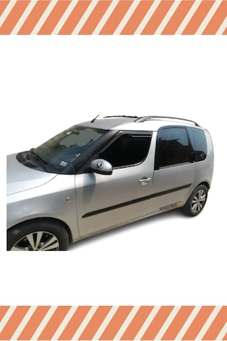 Skoda Roomster Tüm Modellerine Özel 2'li Mügen Tip Cam Rüzgarlığı