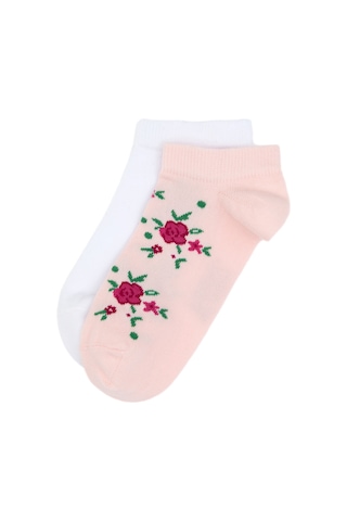 U.S. Polo Assn. Kadın 2'li Patik Çorap 50317974-VR041