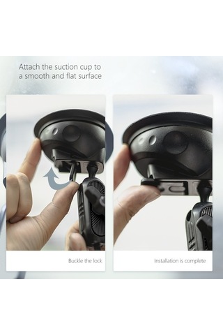 Bloomnest Junnx Jx-gp-14-a Djı Action/gopro Hero 12 Araba Emme Kamera Montaj Braketi Aksesuarı Altın